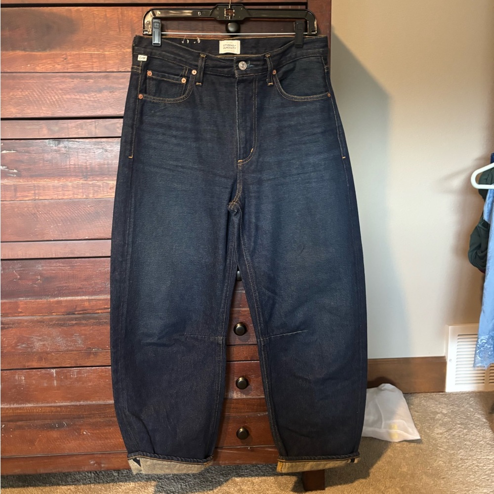 Citizens of Humanity Miro Jeans Dark rinse in Amherst - Barrel fit. Sz 27 - Picture 2 of 10